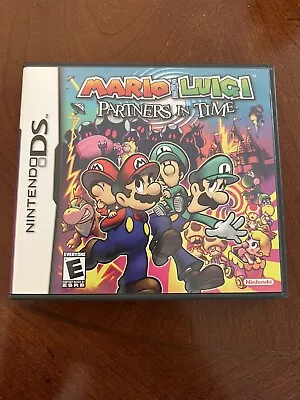 Mario & Luigi: Partners In Time (Nintendo DS 2005) CIB With Strategy Guide • $85