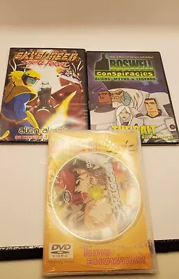 Vintage Animated Digiview Entertainment DVDs Set Of 3 All Sealed.  • $8.50