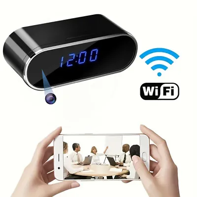 Spy Camera WiFi Hidden Wireless Security Nanny Cam Night Vision HD 1080P Alarm • $14.98