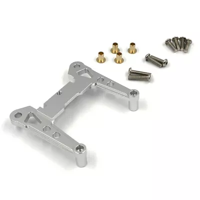 Xtra Speed Aluminum Front Shock Mount A4 Silver For Tamiya DF01 Manta Ray • $28.36