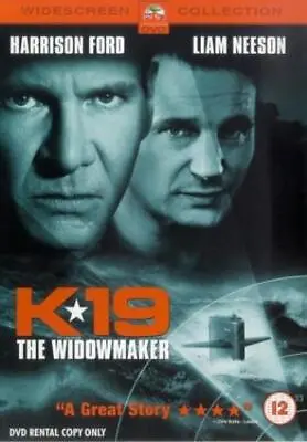 K-19 - The Widowmaker DVD (2003) Harrison Ford Bigelow (DIR) Cert 12 • £1.99