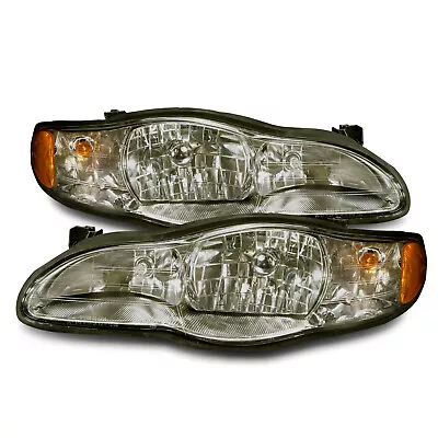 Performance Lens Headlights Pair Left Right Set Fits 00-05 Chevrolet Monte Carlo • $122.99