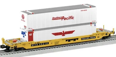 Lionel 2226601 Trailer Train Husky Stack #56218 48’ Containers 1:48 NEW Die-Cast • $149