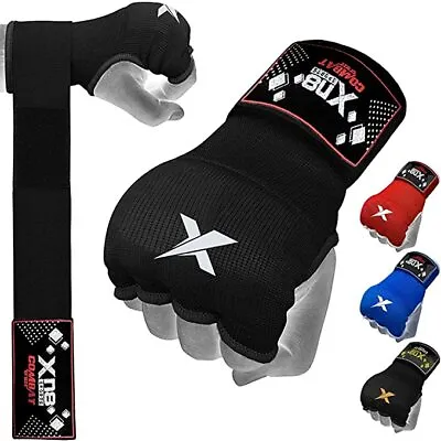 Boxing Hand Wraps Inner Gloves Muay Thai Training Bandages  MMA Wrist Straps • £6.45