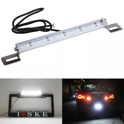 1Pcss Universal Red/White Car SMD LED License Plate Light Screw Bolt Lamp Bulbs • $8.06