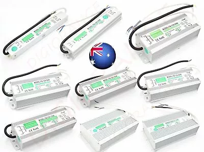 $17.99 • Buy DC 12V 36W-500W LED Driver IP67 Waterproof Transformer Adapter For Outdoor Light