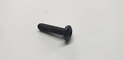 100 X BLACK COATED M4 15mm MACHINE SCREW POZI ROUND HEAD DRIVE BOLTS DIN7985 • £5.80