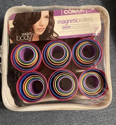 CONAIR MAGNETIC-ROLLERS Body & Fullness 75 Piece Set • $16