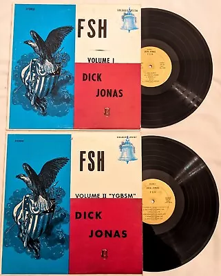 Dick Jonas FSH VOLUMES 1 & 2 Vietnam Fighter Pilot USAF Satan's Angels 2-LP LOT • $49.99