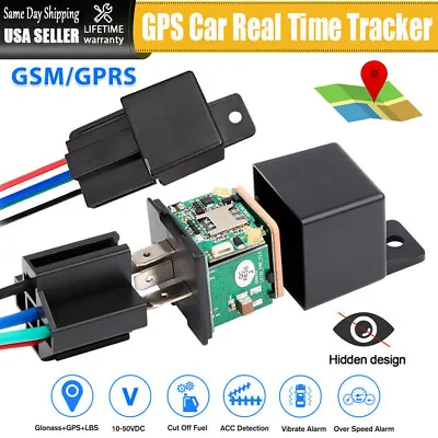 GPS Tracker Real Time Tracking Locator Device GPRS GSM Car Motorcycle Anti Theft • $15.49