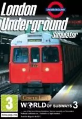 London Underground Simulator - World Of Subways 3 Video Games Windows XP (2011) • £5