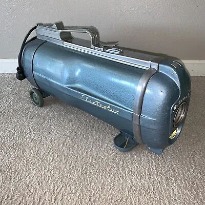$40 • Buy Vintage Electrolux Canister Vacuum Cleaner Model E Automatic W/Filter Bag Works