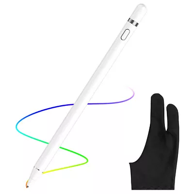 Capacitive Touch Screen Pen Stylus Anti-missing Glove For IPhone IPad Samsung PC • $7.99