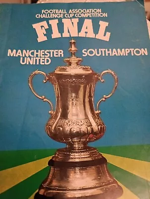 1976 FA Cup Final Programme Manchester United V Southampton 1 May Vg Condition • £6