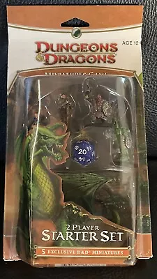 $95 • Buy D&D Miniatures DUNGEONS OF DREAD 2 Player Starter Set - NEW