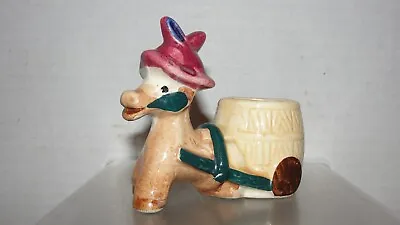 Vintage Unmarked Donkey Toothpick  Holder • $4.99