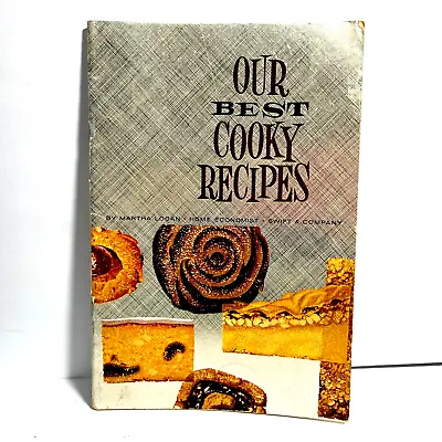 Our Best Cooky Recipes Martha Logan Cookie Cookbook • $9.74