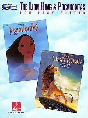 $70.61 • Buy The Lion King And Pocahontas For Easy Guitar By Robert, Xavier Rodrguez