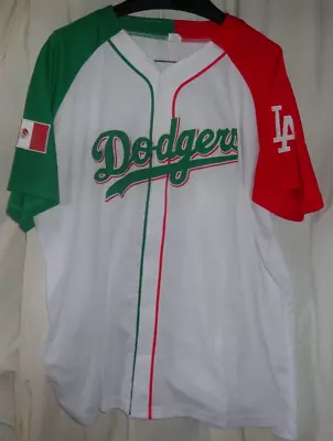 Los Angeles Dodgers MLB 2019 Mexico Heritage Night SGA Jersey Men's MEDIUM • $39.99