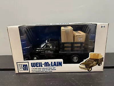 Weil-McLain Dodge Ram Stake Truck Diecast Collectible Set No. 11 W Box Load ERTL • $80