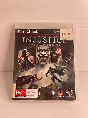 Injustice: Gods Among Us - Playstation 3 PS3 PAL Complete With Manual • $7.95