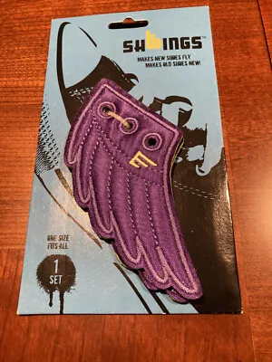 SHWINGS Purple Wings Shoes Official Designer Shwings NEW  • $4.99