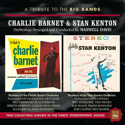 Maxwell Davis A Tribute To The Big Bands Charlie Barnet & Stan Kenton • $19.98