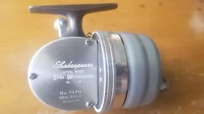 VINTAGE Shakespeare 1870 Level Wind SPIN - WONDEREEL  Model FC  Made In USA • $30