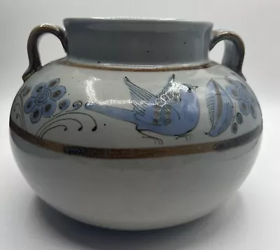 Ken Edwards Signed El Palomar Pottery Tureen Cookie Jar Blue Birds No Lid • $30