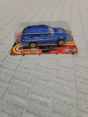 Majorette Metal Mercedes-Benz Assistance Blue Vintage New Diecast Series 200 • $9.34