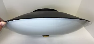 Mid Century  Flying Saucer  Light Fixture • $79.99