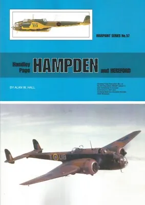 Warpaint No 57 Handley Page Hampden And Hereford • £14
