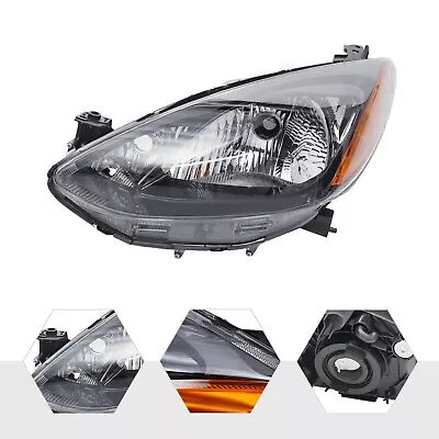 Left Driver Side Halogen Headlight For 2011 2012 2013 2014 Mazda 2 MA2518144 • $129