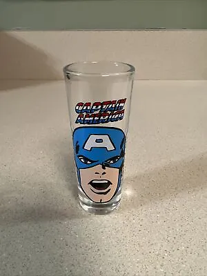$10 • Buy Marvel Comics Captain America Tall Shooter Shot Glass
