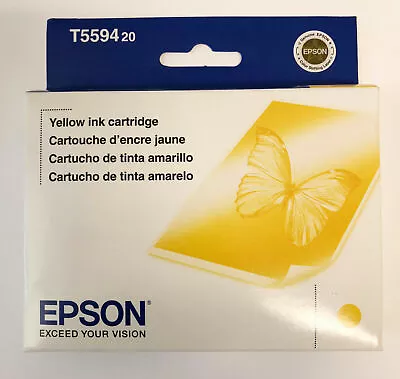 Epson T5594 Yellow Jaune Amarilla Ink Jet Cartridge Printer STYLUS PHOTO RX700 • $15.96