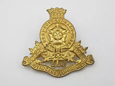 Vintage WWII Canadian Army - Royal Canadian Hussars Cap Badge • $14.97