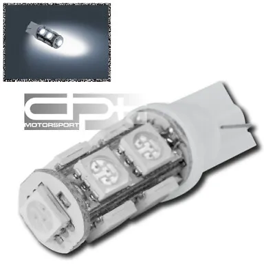 T10 5050 194/168/w5w 9-smd 12v Bright White Led Interior Dome Wedge Light/bulb • $4.26