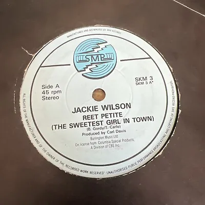 Jackie Wilson 7”Vinyl Single…Reet Petite… SKM 3 SMP - VR1 • £4.99