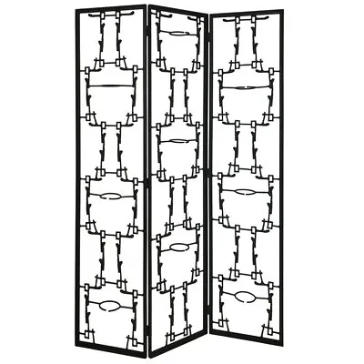 Mid Century Modern Brutalist Abstract Room Divider Screen • $6800