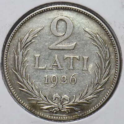 Latvia 1926 2 Lati Lion Animal 294156 Combine Shipping • $38.99