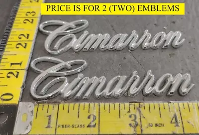 (2) Cadillac Cimarron Circa '86 Fender Emblems {4731} • $25.70