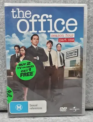 NEW: THE OFFICE Season 4 Part 1 Comedy TV Series DVD Region 4 PAL Free Fast Post • $10.80