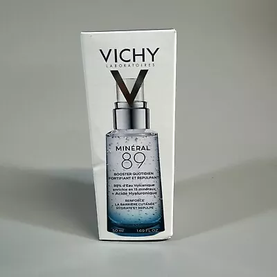 Vichy Mineral 89 Hyaluronic Acid Face Moisturizer 1.69oz./50 Ml NEW EXP 6/2026 • $21.50