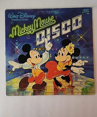 WALT DISNEY - Mickey Mouse Disco - Vinyl LP 1st Press 1979  Disneyland 2504 Rare • $25