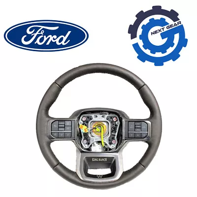 New OEM Ford Steering Wheel Brown Leather Heated 2021-23 Ford F150 ML3Z-3600-FL • $499.95