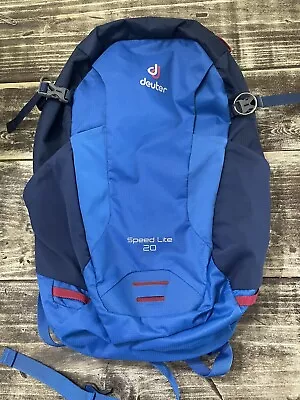Deuter - Backpack - Speed Lite 20 - Day Trip Bag - Blue Red Lightweight EUC • $50