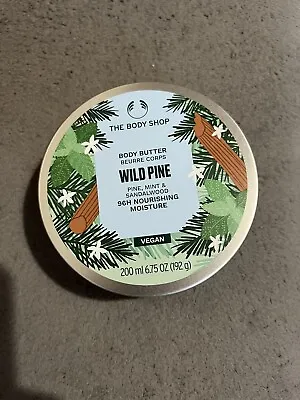 £8.95 • Buy BN The Body Shop Wild Pine Body Butter 200ML Limited Edition RRP £18 🌲
