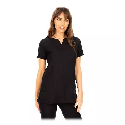 Beauty Tunic Hairdressing Spa Massage Therapist Health Work Nail Salon Uniform • $15.92