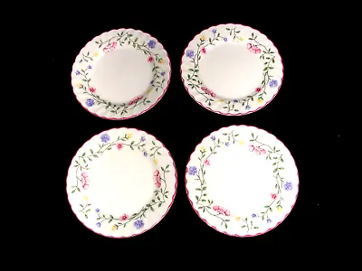 4 Johnson Brothers SUMMER CHINTZ 6 1/4  Bread & Butter Dessert Plates England • $9.99