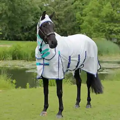 Shires Highlander Plus Sweet-Itch Combo Fly Horse Rug Belly Flap 4'0 -7'3  • £73.79